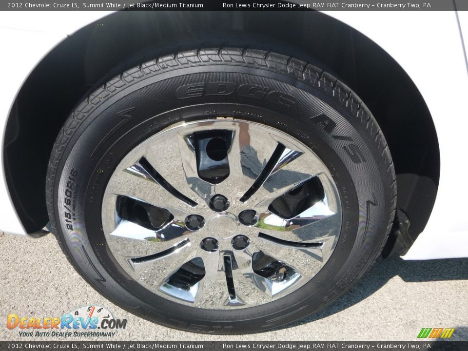 2012 Chevrolet Cruze LS Summit White / Jet Black/Medium Titanium Photo #9