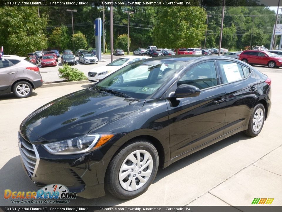 2018 Hyundai Elantra SE Phantom Black / Black Photo #5