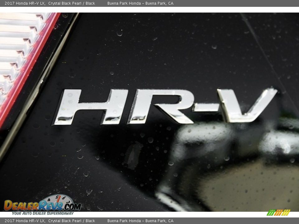 2017 Honda HR-V LX Crystal Black Pearl / Black Photo #3