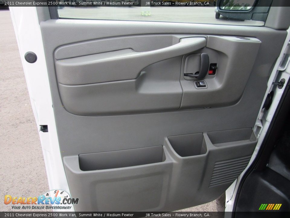 2011 Chevrolet Express 2500 Work Van Summit White / Medium Pewter Photo #9