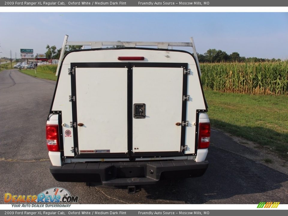 2009 Ford Ranger XL Regular Cab Oxford White / Medium Dark Flint Photo #4