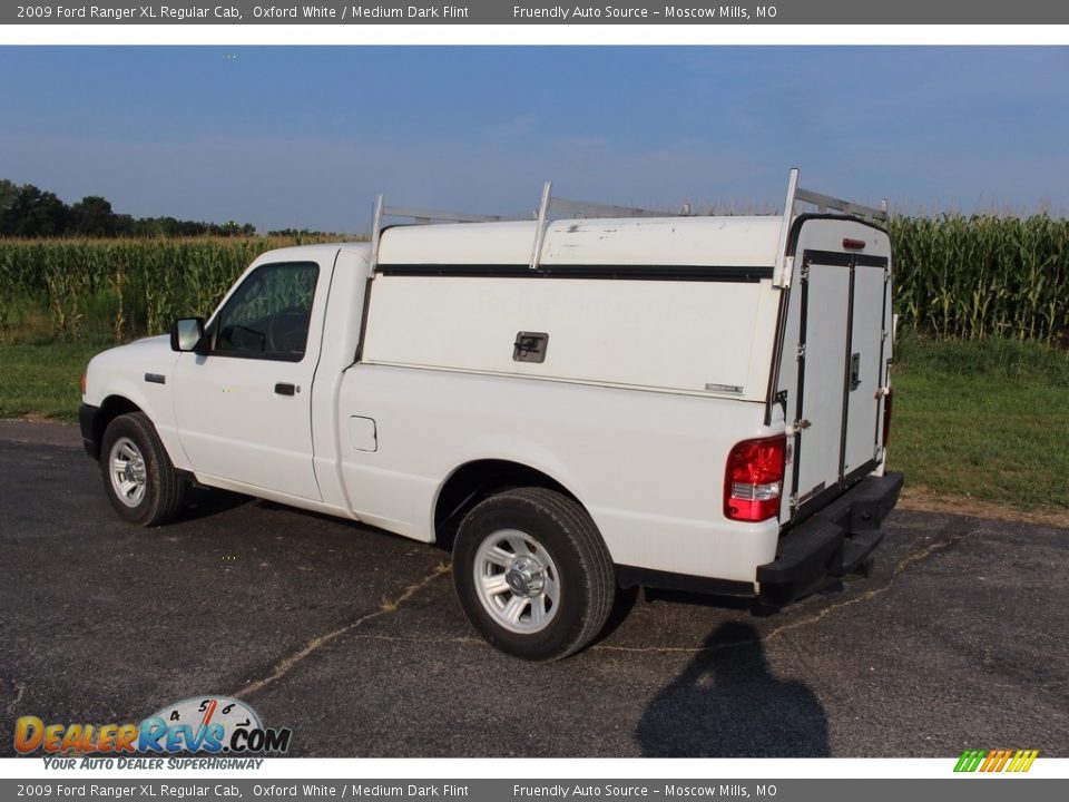 2009 Ford Ranger XL Regular Cab Oxford White / Medium Dark Flint Photo #9