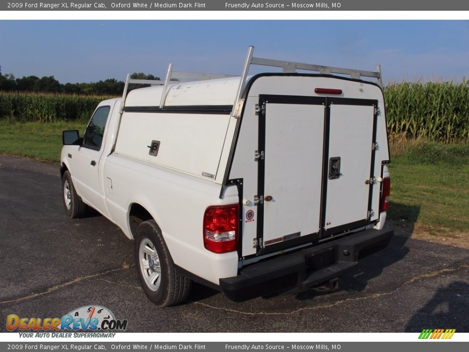 2009 Ford Ranger XL Regular Cab Oxford White / Medium Dark Flint Photo #10