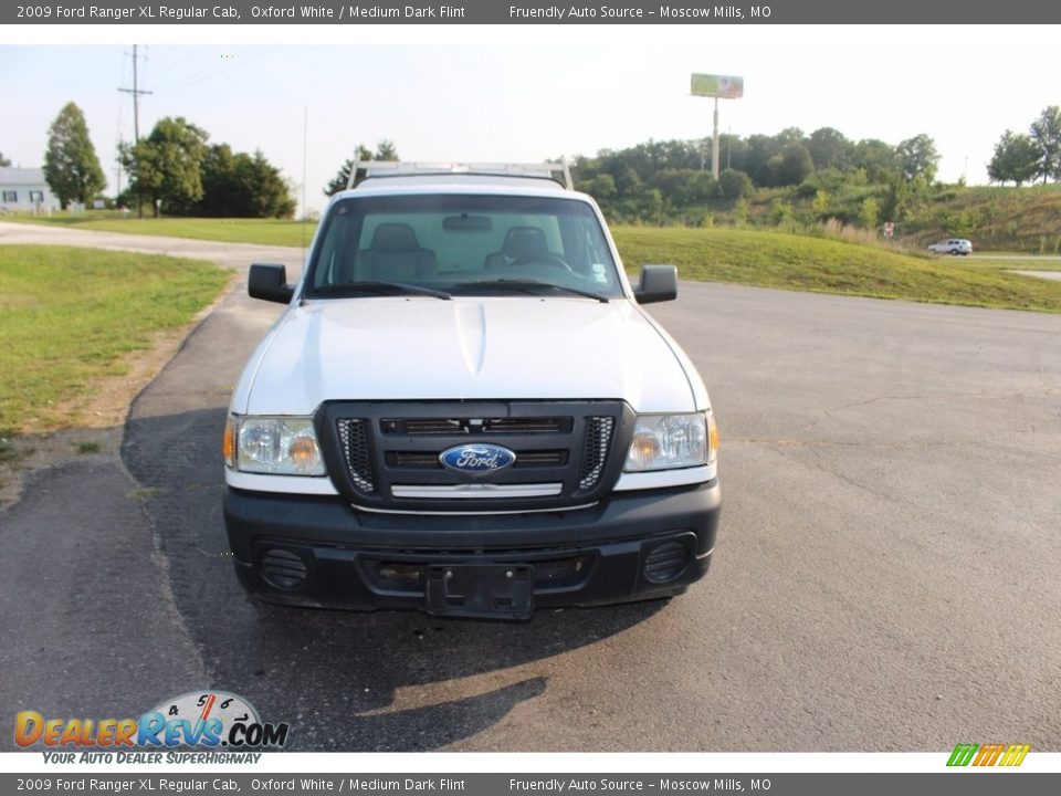 2009 Ford Ranger XL Regular Cab Oxford White / Medium Dark Flint Photo #16