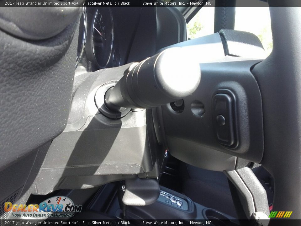 2017 Jeep Wrangler Unlimited Sport 4x4 Billet Silver Metallic / Black Photo #15