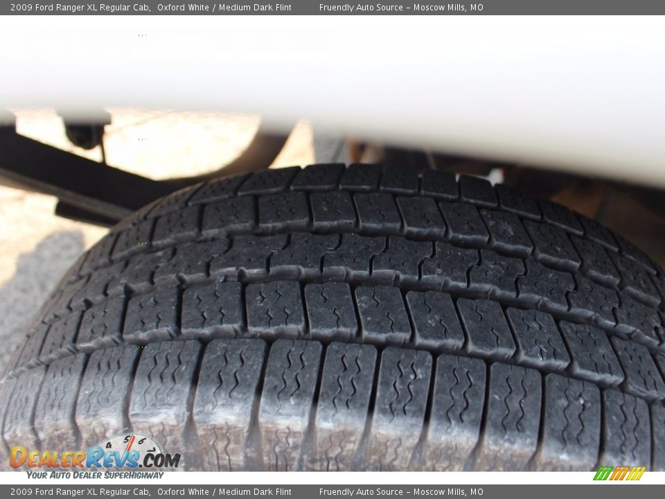 2009 Ford Ranger XL Regular Cab Oxford White / Medium Dark Flint Photo #20