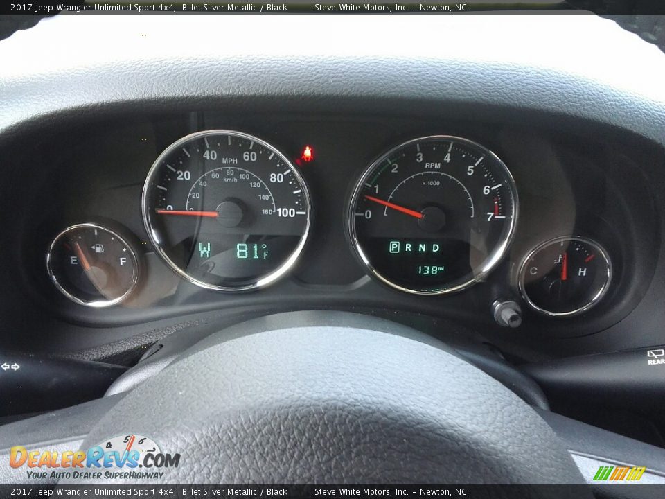 2017 Jeep Wrangler Unlimited Sport 4x4 Billet Silver Metallic / Black Photo #19