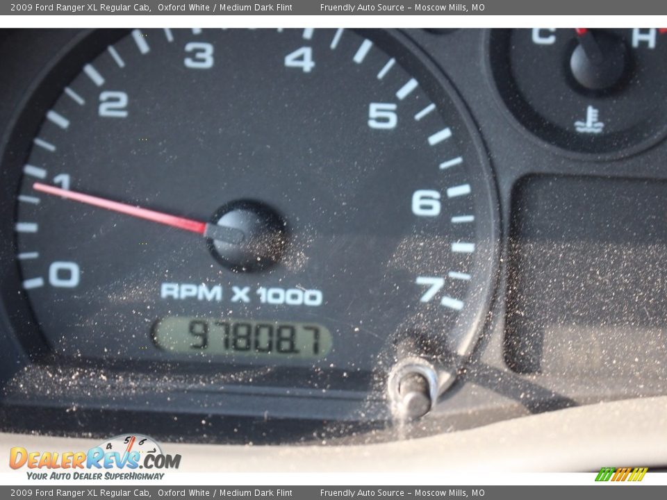 2009 Ford Ranger XL Regular Cab Oxford White / Medium Dark Flint Photo #27