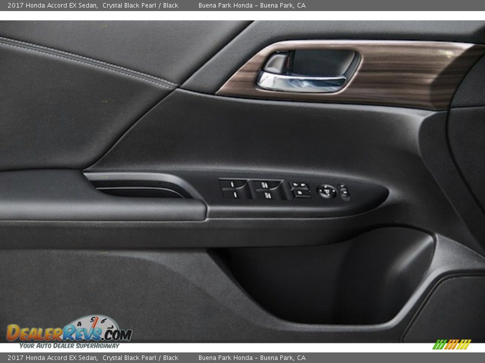 2017 Honda Accord EX Sedan Crystal Black Pearl / Black Photo #8