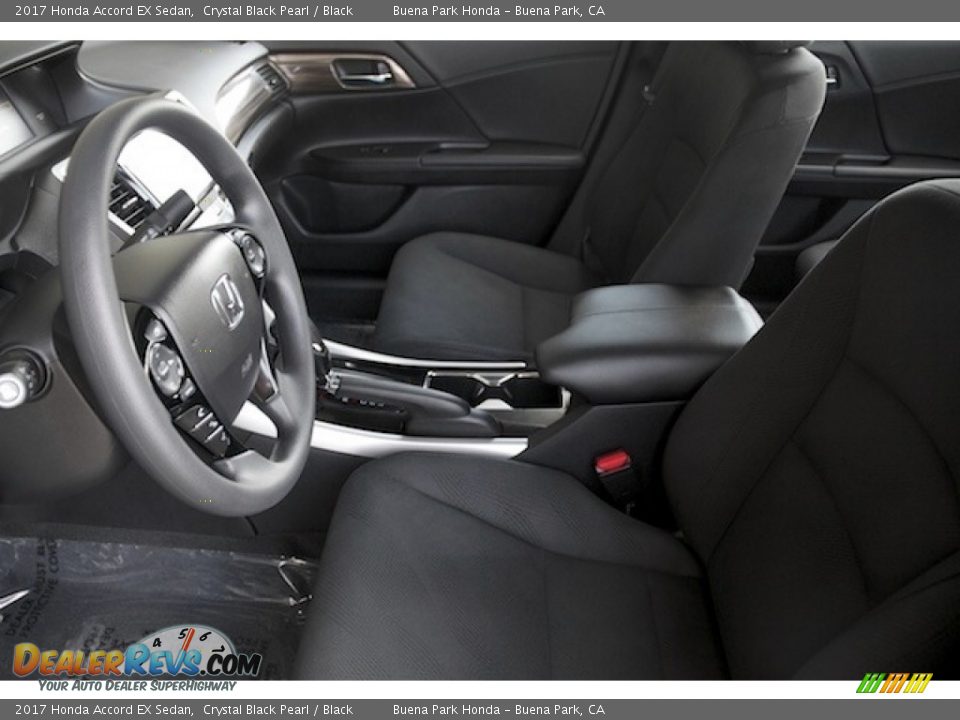 2017 Honda Accord EX Sedan Crystal Black Pearl / Black Photo #9