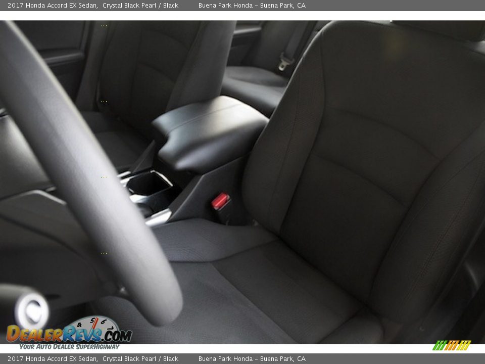 2017 Honda Accord EX Sedan Crystal Black Pearl / Black Photo #11