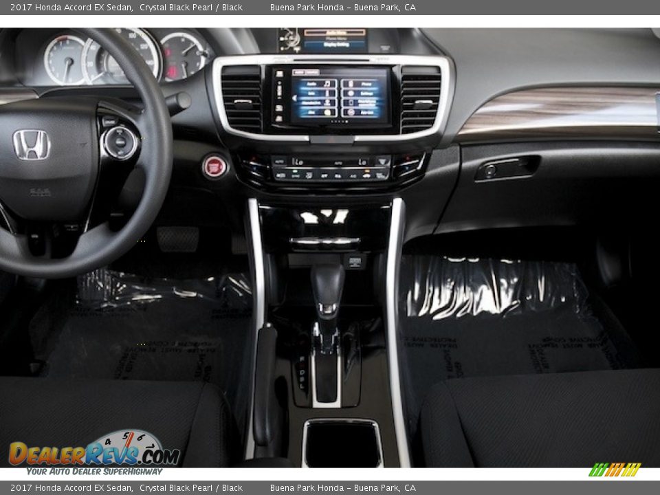 2017 Honda Accord EX Sedan Crystal Black Pearl / Black Photo #13