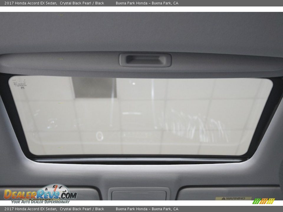 2017 Honda Accord EX Sedan Crystal Black Pearl / Black Photo #14