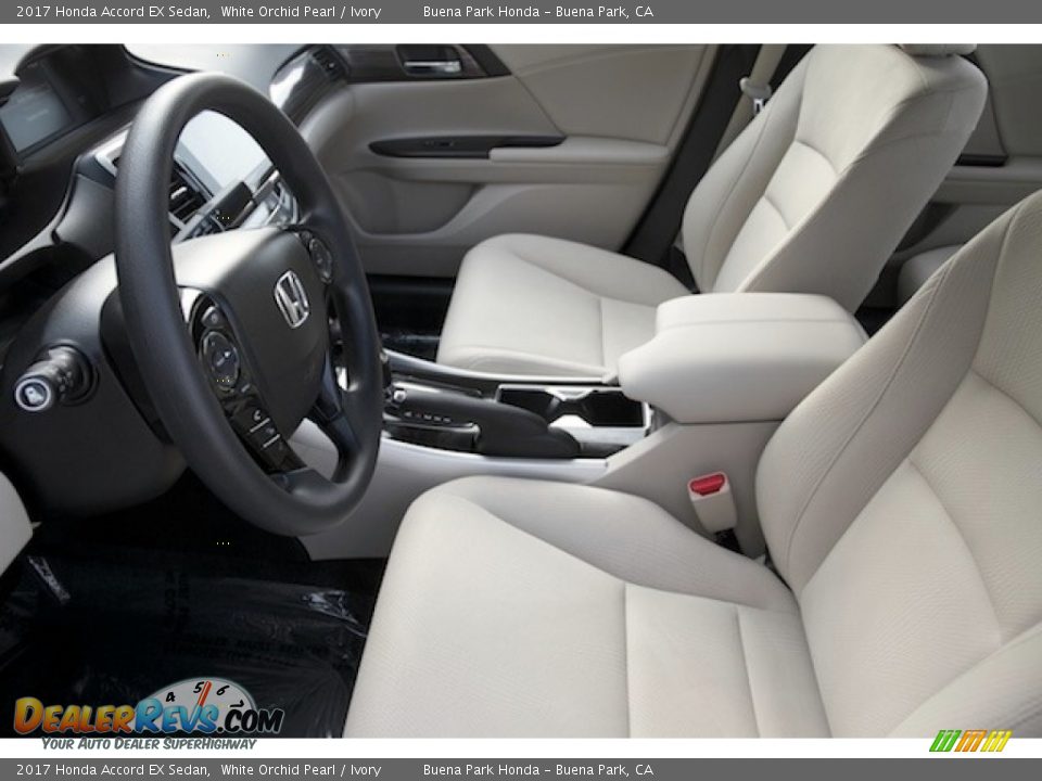 2017 Honda Accord EX Sedan White Orchid Pearl / Ivory Photo #9
