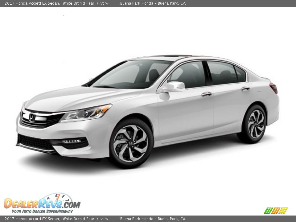2017 Honda Accord EX Sedan White Orchid Pearl / Ivory Photo #20