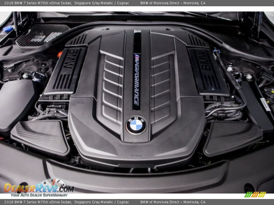 2018 BMW 7 Series M760i xDrive Sedan 6.6 Liter TwinPower Turbocharged DOHC 48-Valve VVT V12 Engine Photo #8