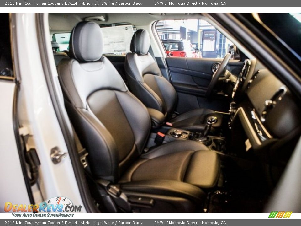 2018 Mini Countryman Cooper S E ALL4 Hybrid Light White / Carbon Black Photo #2