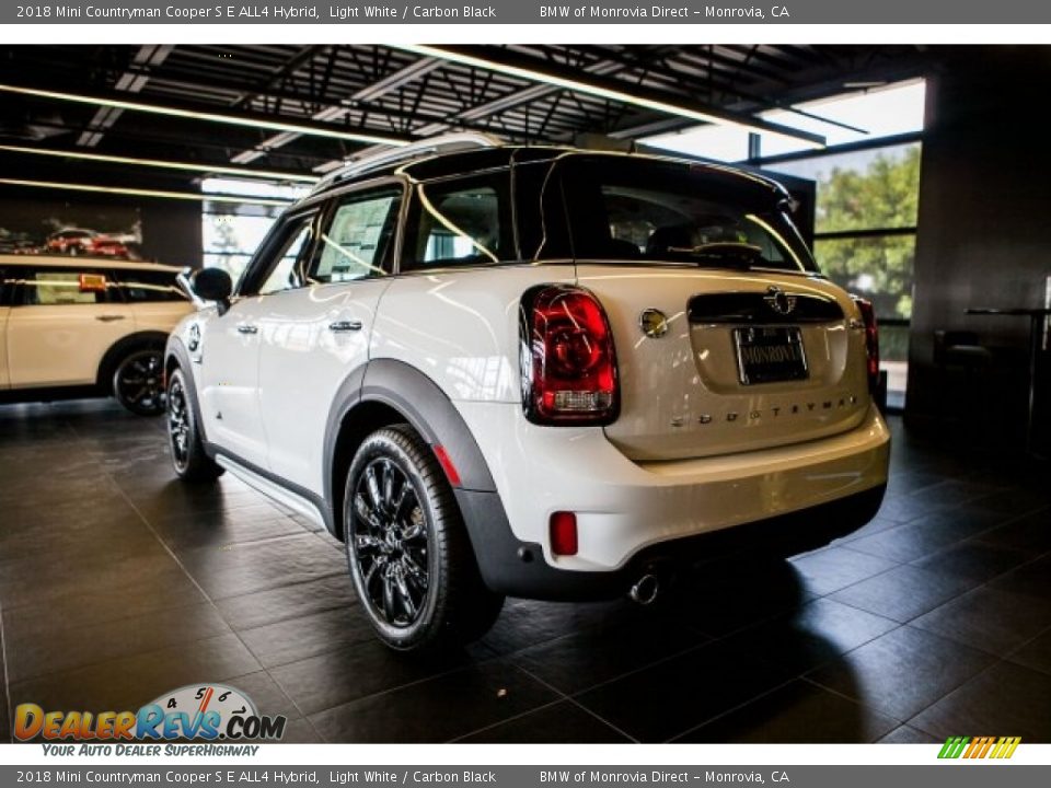 2018 Mini Countryman Cooper S E ALL4 Hybrid Light White / Carbon Black Photo #3