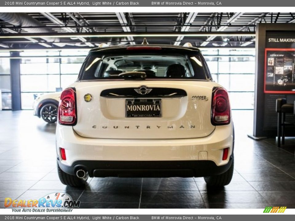 2018 Mini Countryman Cooper S E ALL4 Hybrid Light White / Carbon Black Photo #4