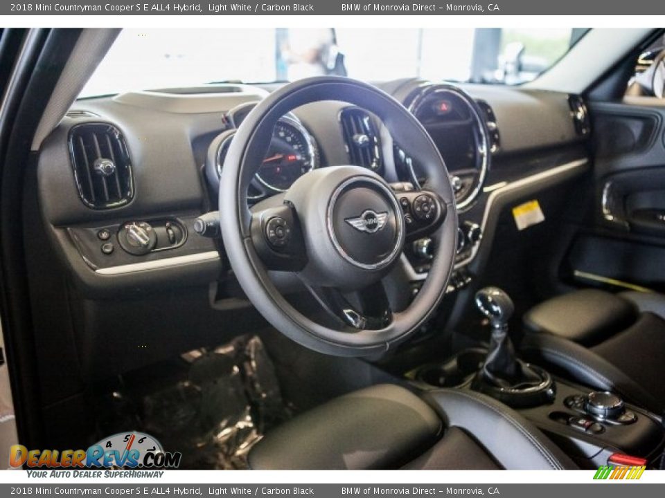 2018 Mini Countryman Cooper S E ALL4 Hybrid Light White / Carbon Black Photo #5