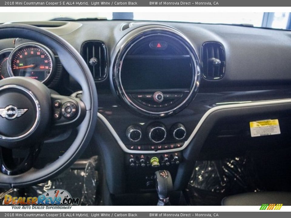 2018 Mini Countryman Cooper S E ALL4 Hybrid Light White / Carbon Black Photo #6