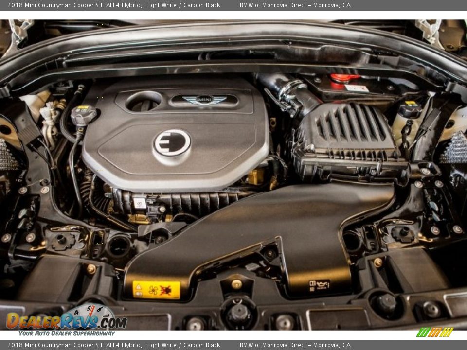 2018 Mini Countryman Cooper S E ALL4 Hybrid Light White / Carbon Black Photo #8