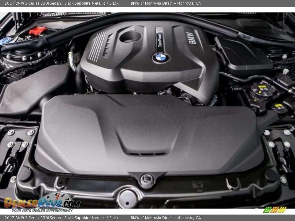2017 BMW 3 Series 330i Sedan Black Sapphire Metallic / Black Photo #8