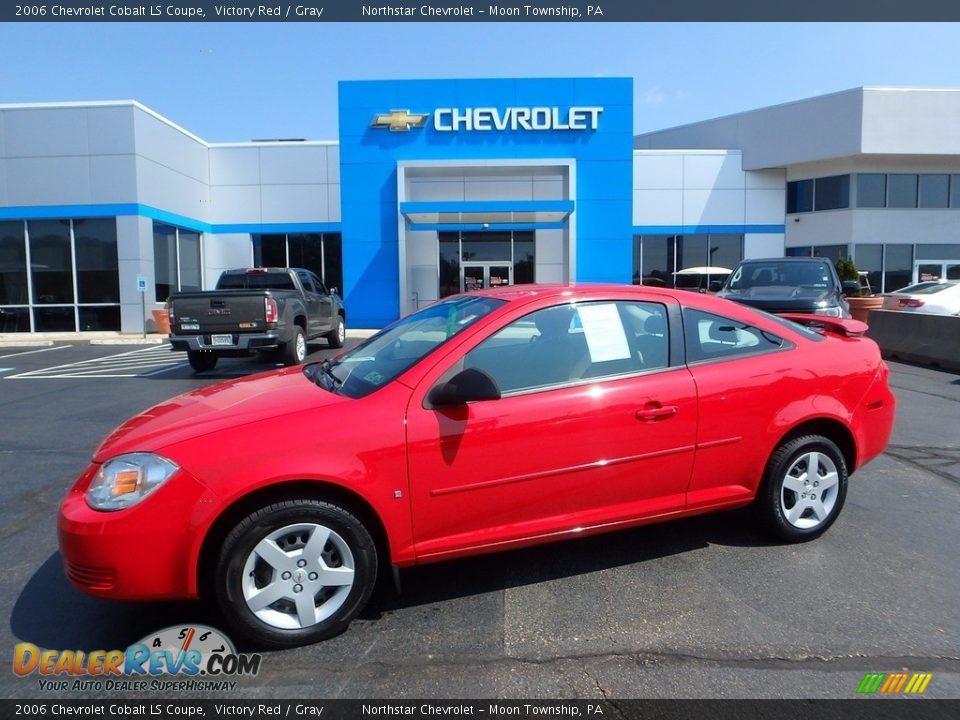 2006 Chevrolet Cobalt LS Coupe Victory Red / Gray Photo #1