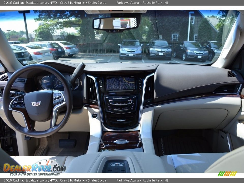 2016 Cadillac Escalade Luxury 4WD Gray Silk Metallic / Shale/Cocoa Photo #15