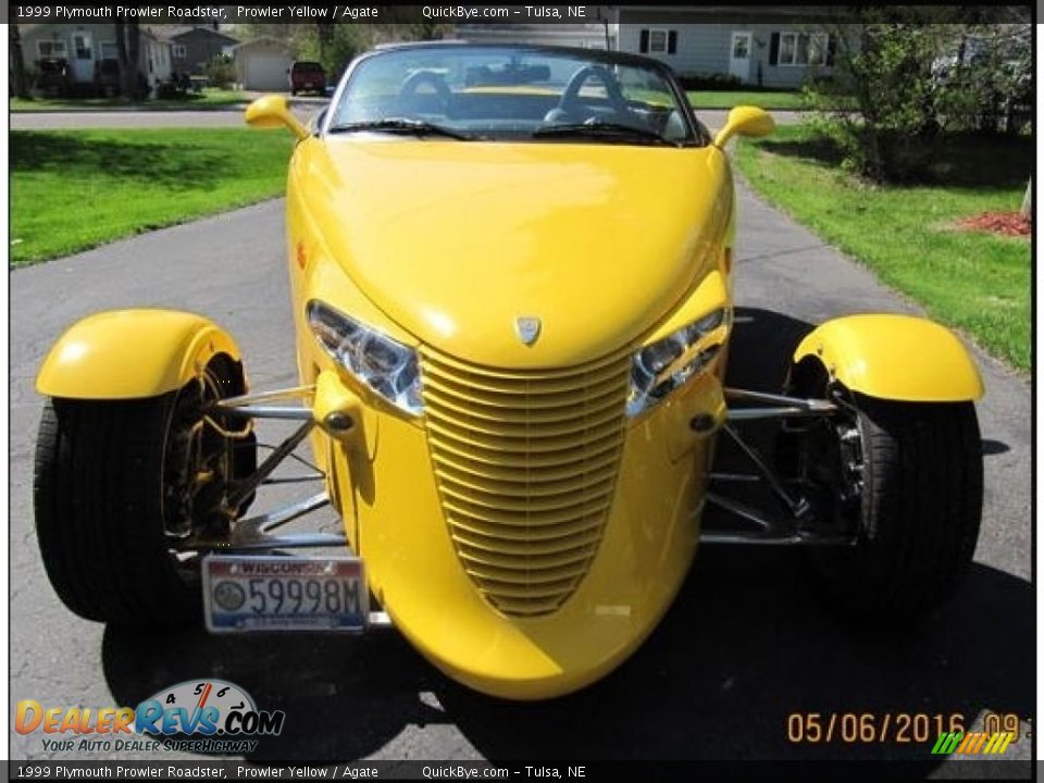 1999 Plymouth Prowler Roadster Prowler Yellow / Agate Photo #1