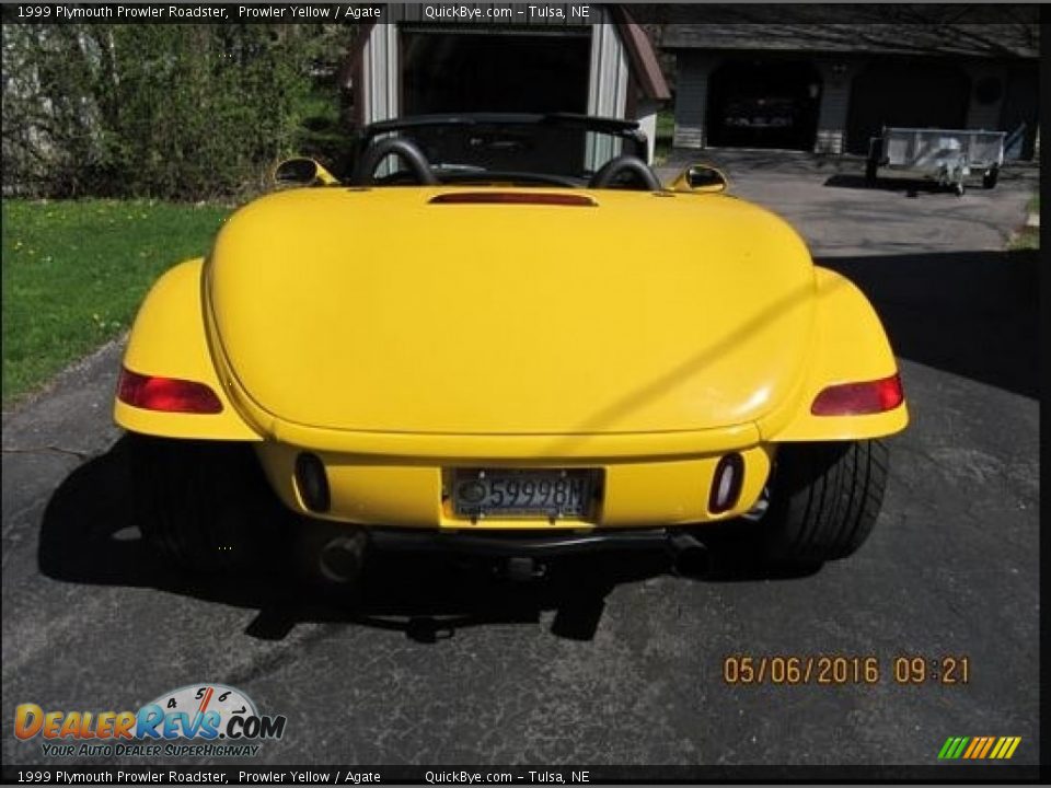 1999 Plymouth Prowler Roadster Prowler Yellow / Agate Photo #2
