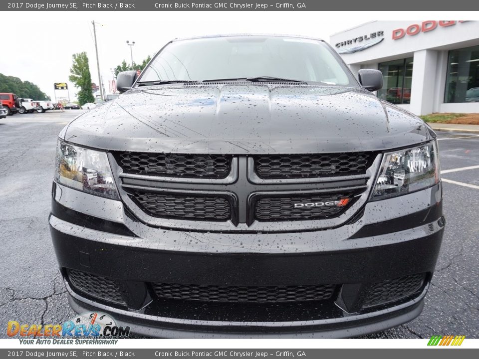 2017 Dodge Journey SE Pitch Black / Black Photo #2