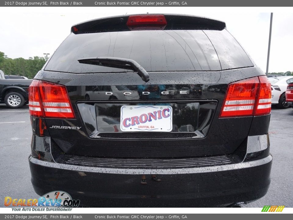 2017 Dodge Journey SE Pitch Black / Black Photo #6