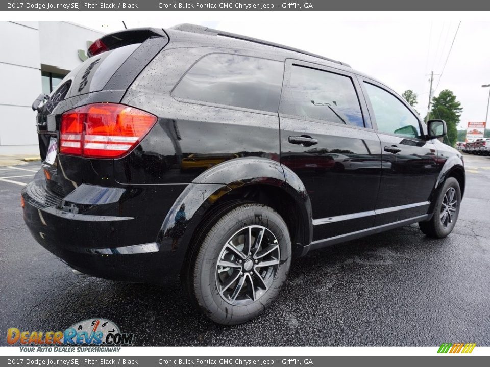2017 Dodge Journey SE Pitch Black / Black Photo #7
