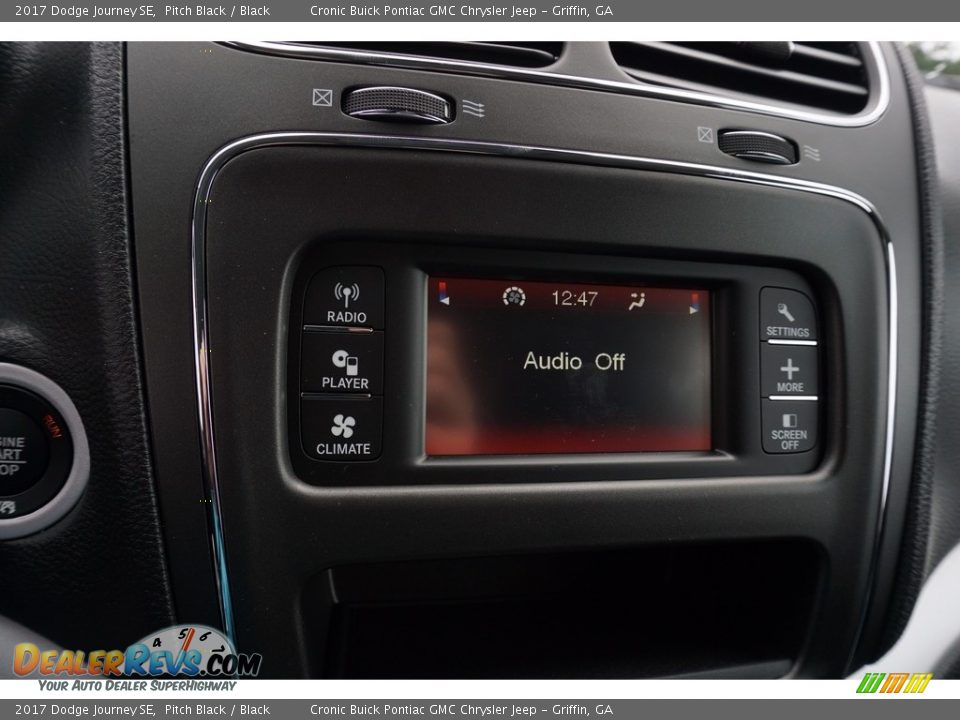 2017 Dodge Journey SE Pitch Black / Black Photo #9