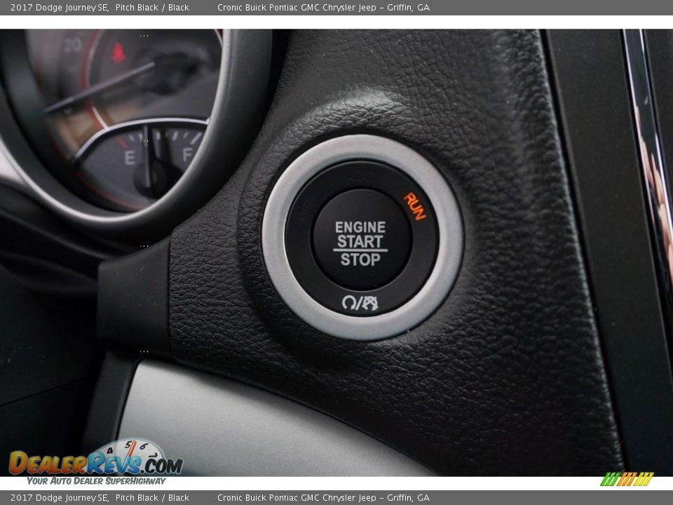 2017 Dodge Journey SE Pitch Black / Black Photo #10