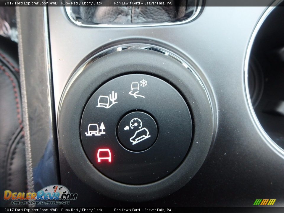 2017 Ford Explorer Sport 4WD Ruby Red / Ebony Black Photo #18
