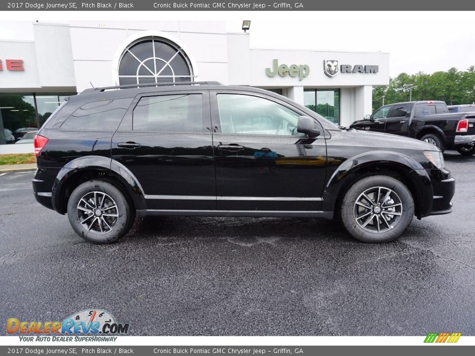 2017 Dodge Journey SE Pitch Black / Black Photo #13