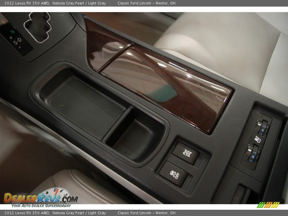 2012 Lexus RX 350 AWD Nebula Gray Pearl / Light Gray Photo #10