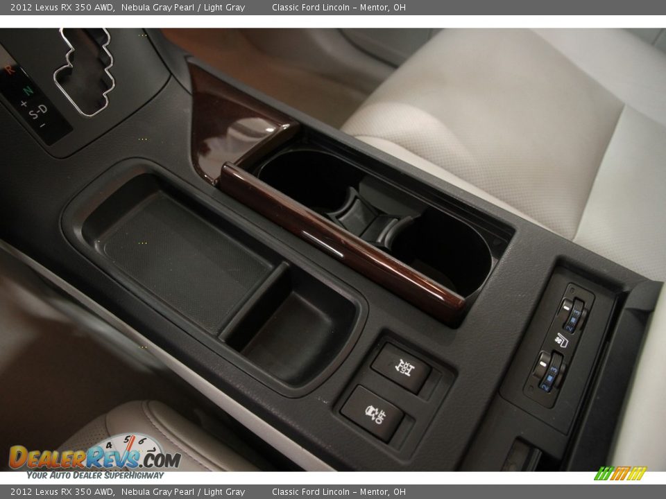 2012 Lexus RX 350 AWD Nebula Gray Pearl / Light Gray Photo #11