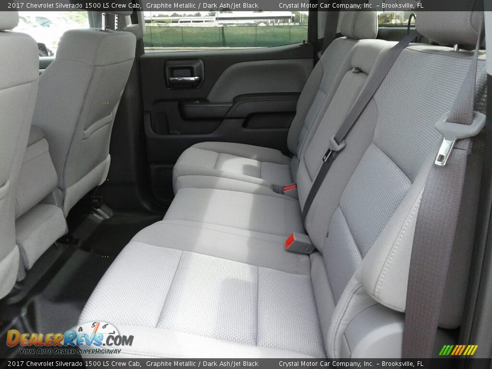 2017 Chevrolet Silverado 1500 LS Crew Cab Graphite Metallic / Dark Ash/Jet Black Photo #10