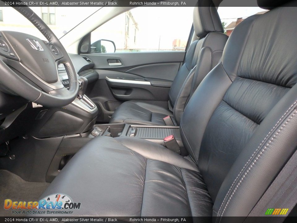2014 Honda CR-V EX-L AWD Alabaster Silver Metallic / Black Photo #6
