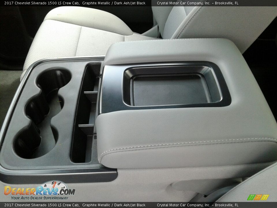2017 Chevrolet Silverado 1500 LS Crew Cab Graphite Metallic / Dark Ash/Jet Black Photo #18