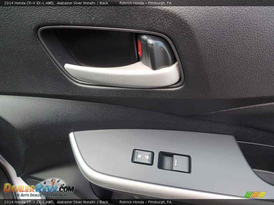 2014 Honda CR-V EX-L AWD Alabaster Silver Metallic / Black Photo #11