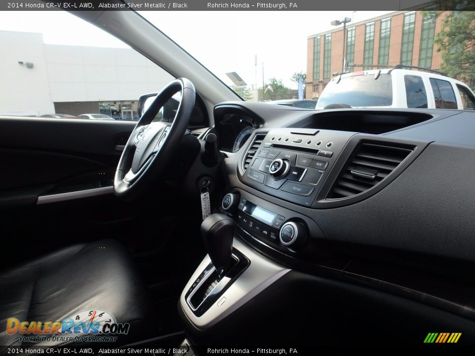 2014 Honda CR-V EX-L AWD Alabaster Silver Metallic / Black Photo #13
