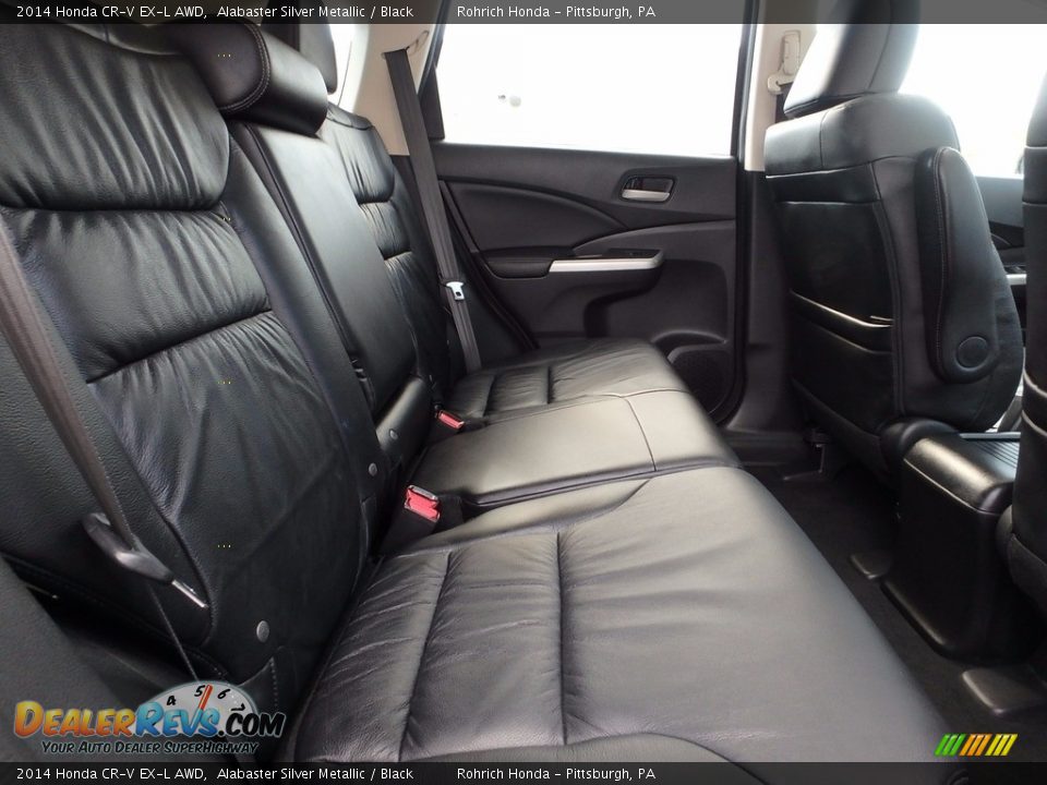 2014 Honda CR-V EX-L AWD Alabaster Silver Metallic / Black Photo #15