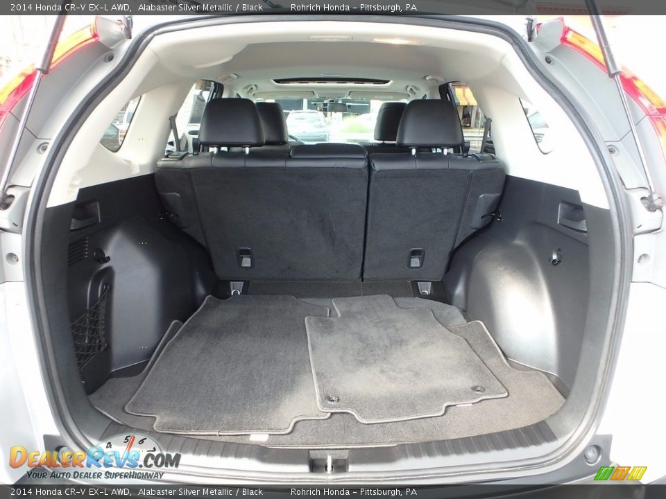 2014 Honda CR-V EX-L AWD Alabaster Silver Metallic / Black Photo #16