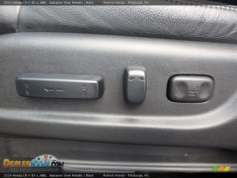 2014 Honda CR-V EX-L AWD Alabaster Silver Metallic / Black Photo #20