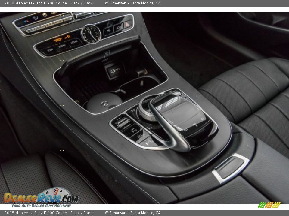 2018 Mercedes-Benz E 400 Coupe Black / Black Photo #7