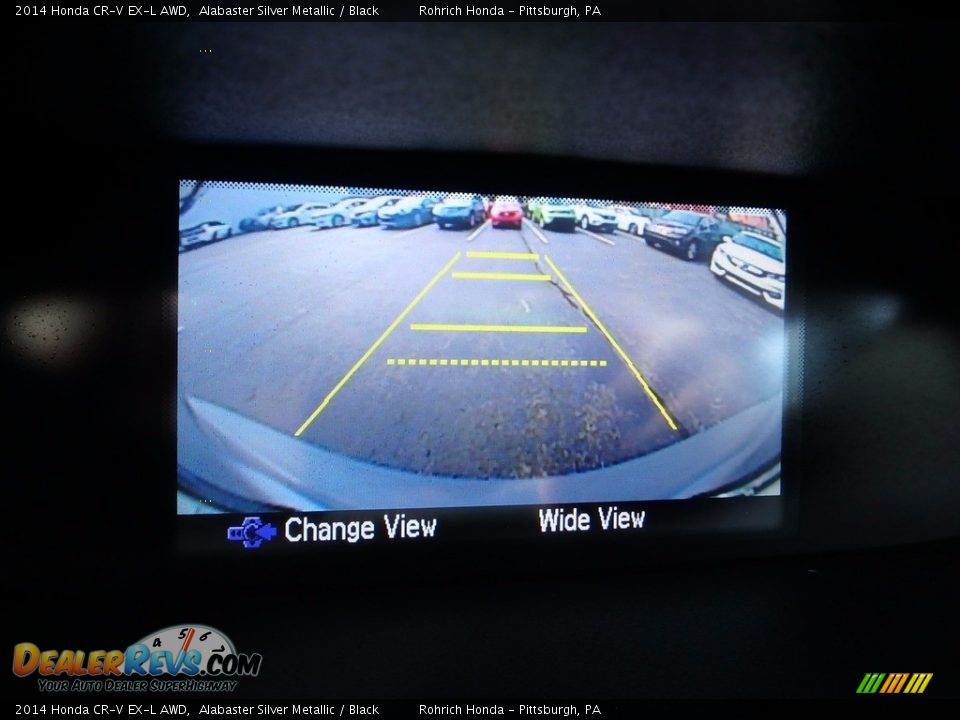 2014 Honda CR-V EX-L AWD Alabaster Silver Metallic / Black Photo #25